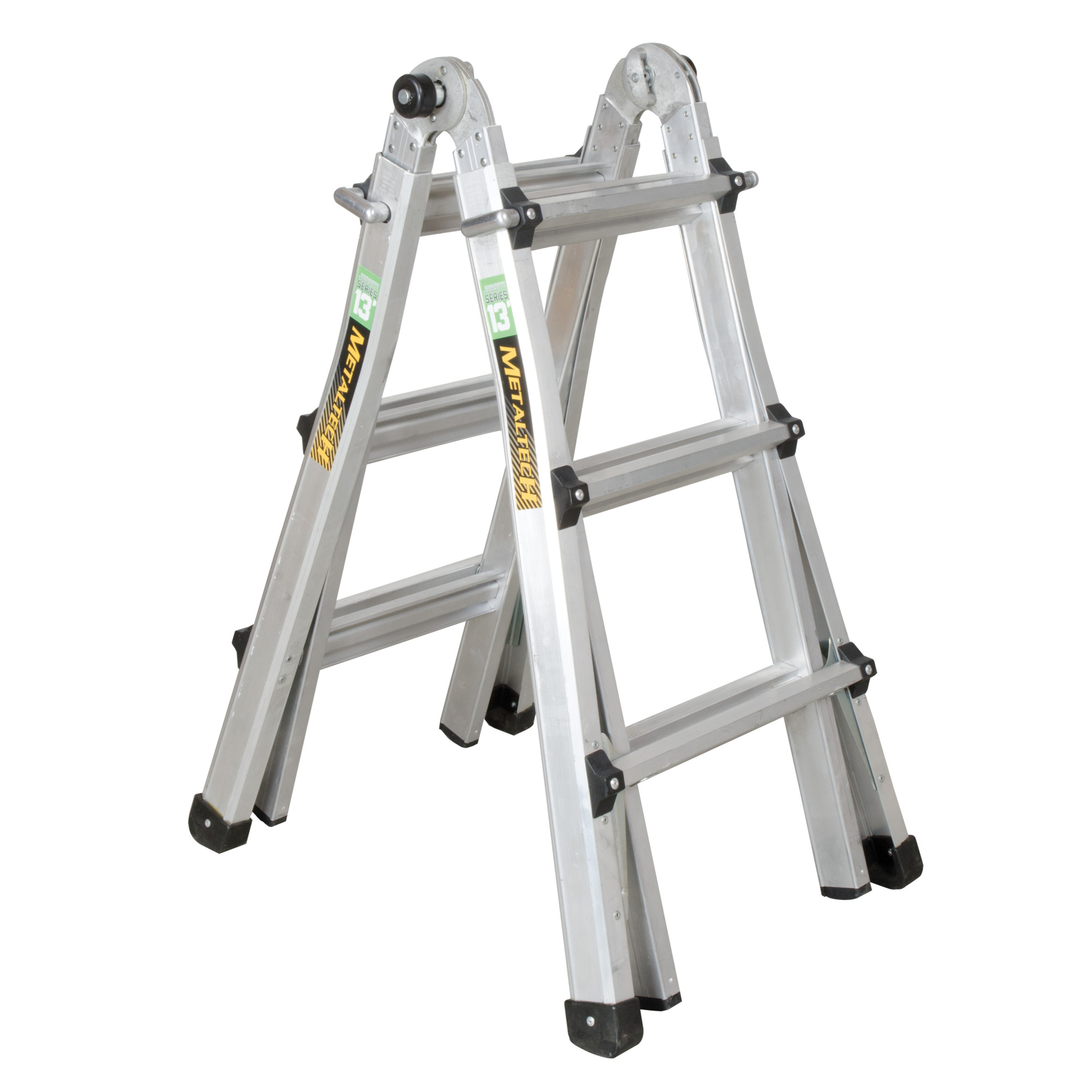 Metaltech Multi-Position Ladder — 13ft., 300-Lb. Capacity, Type 1A, 5-in-1 Design, Model# E-MTL7000AL